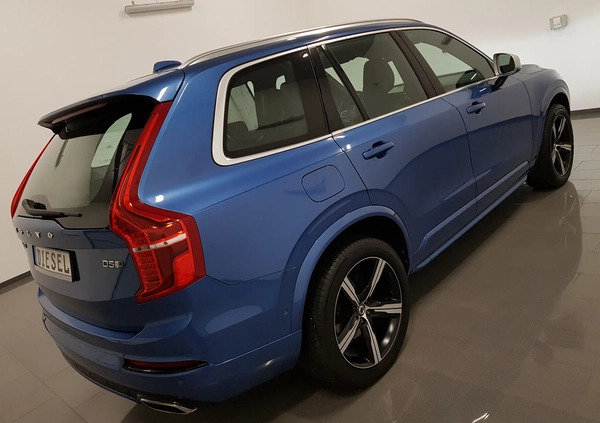 Volvo XC 90 cena 117999 przebieg: 239675, rok produkcji 2017 z Skoczów małe 667